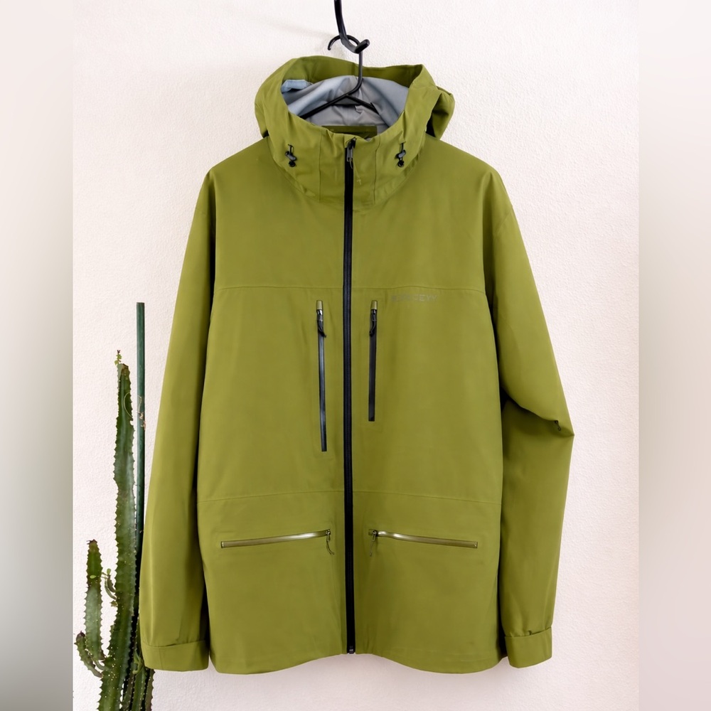 FLYLOW Men's Green Waterproof Jacket